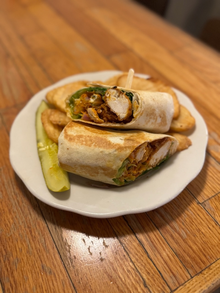 Buffalo Chicken Wrap.