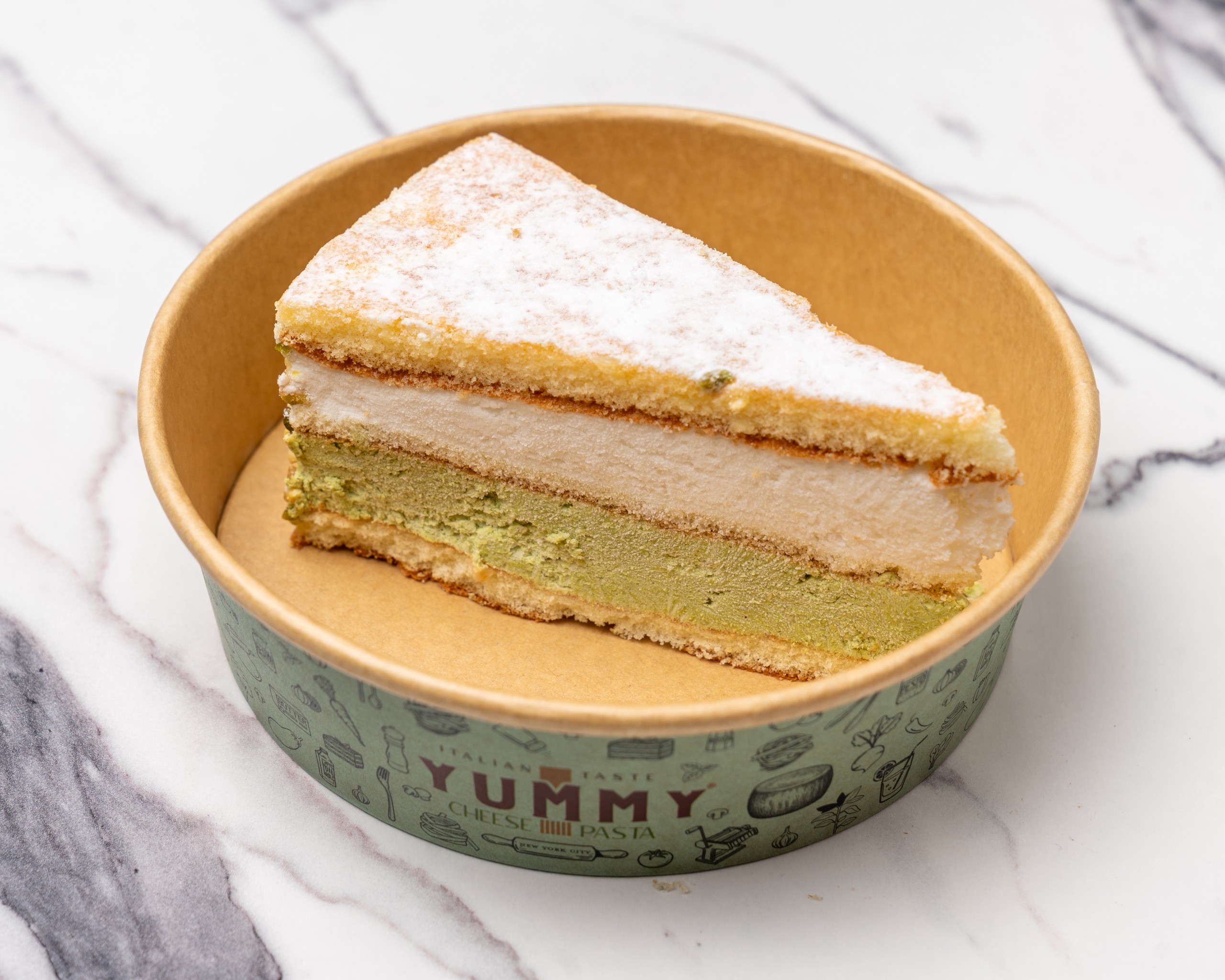 Pistachio Ricotta Cake.