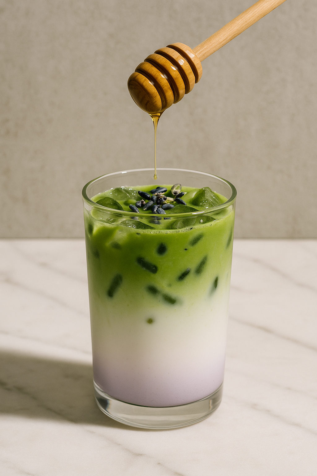 Honey Lavender Matcha.