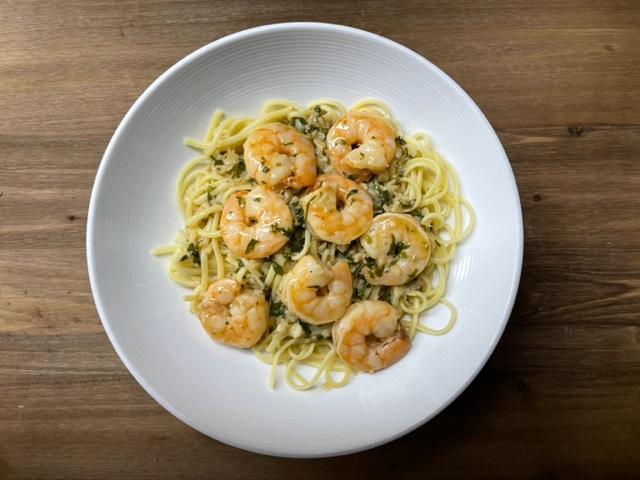 Shrimp Scampi.
