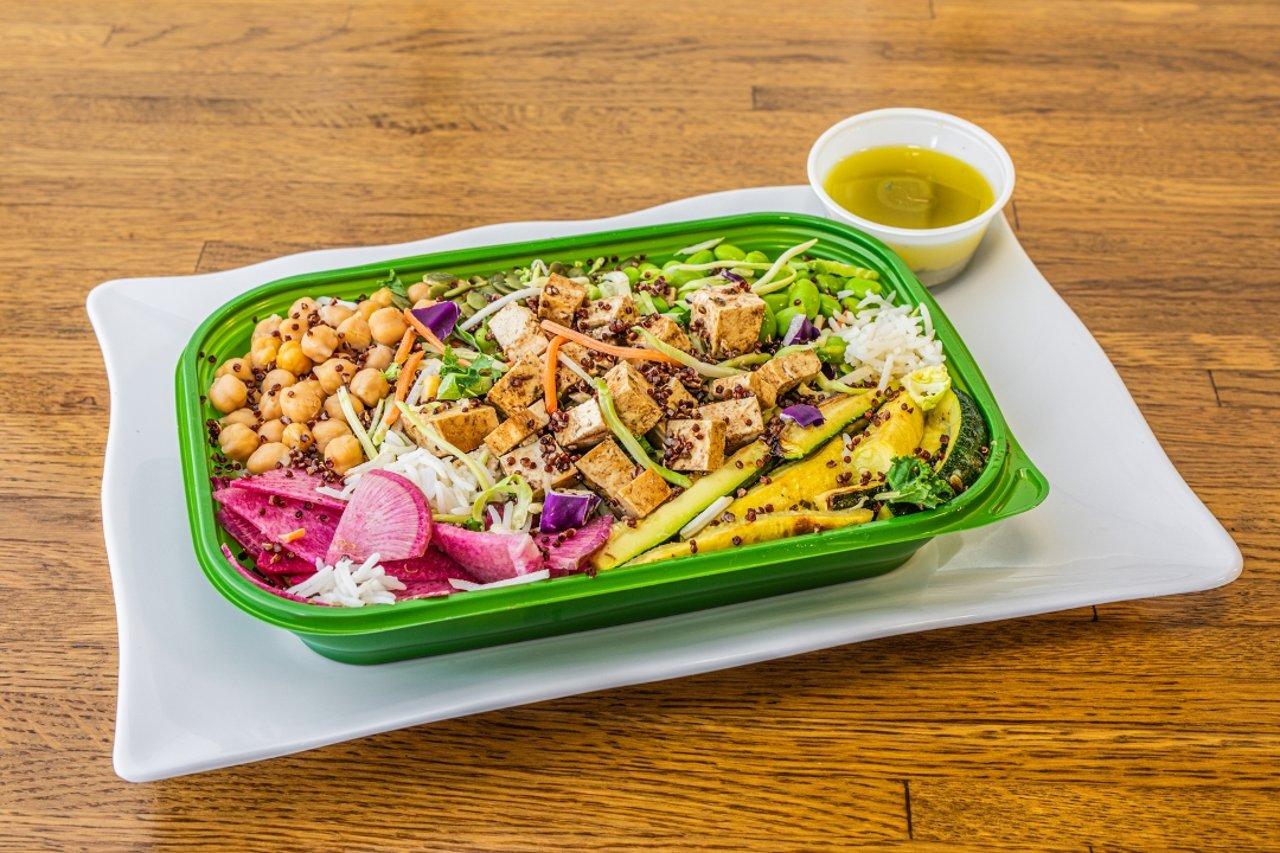 Farmers market rice bowl (v).