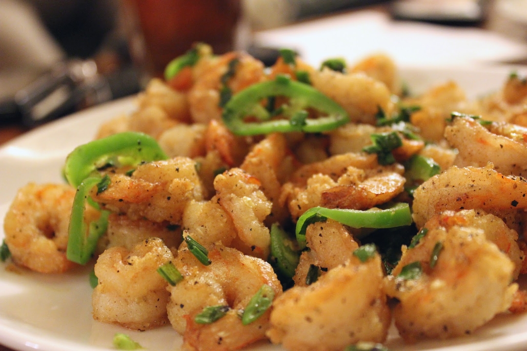 Pepper Sea Salt Jumbo Shrimp.