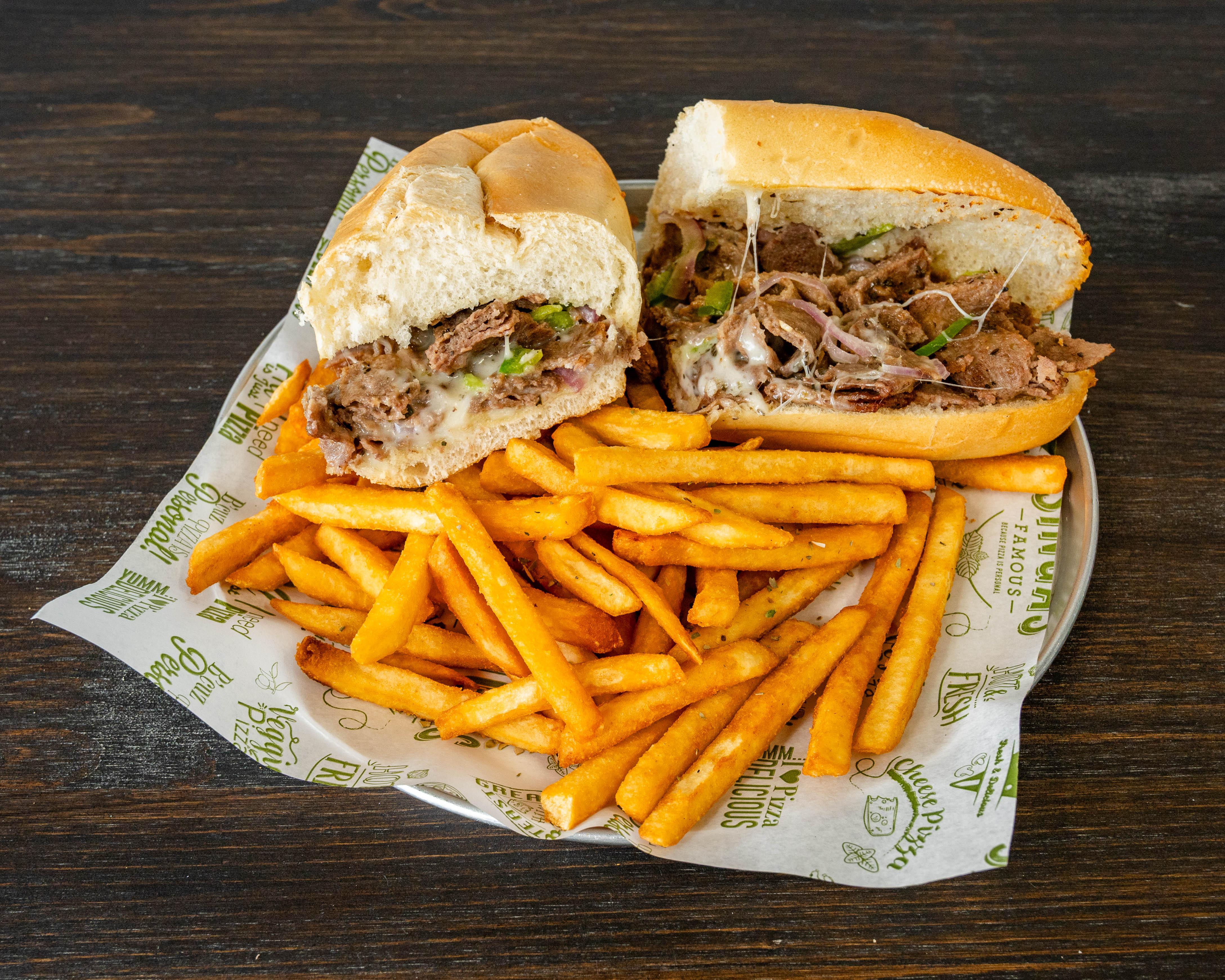 Philly Steak Sandwich.