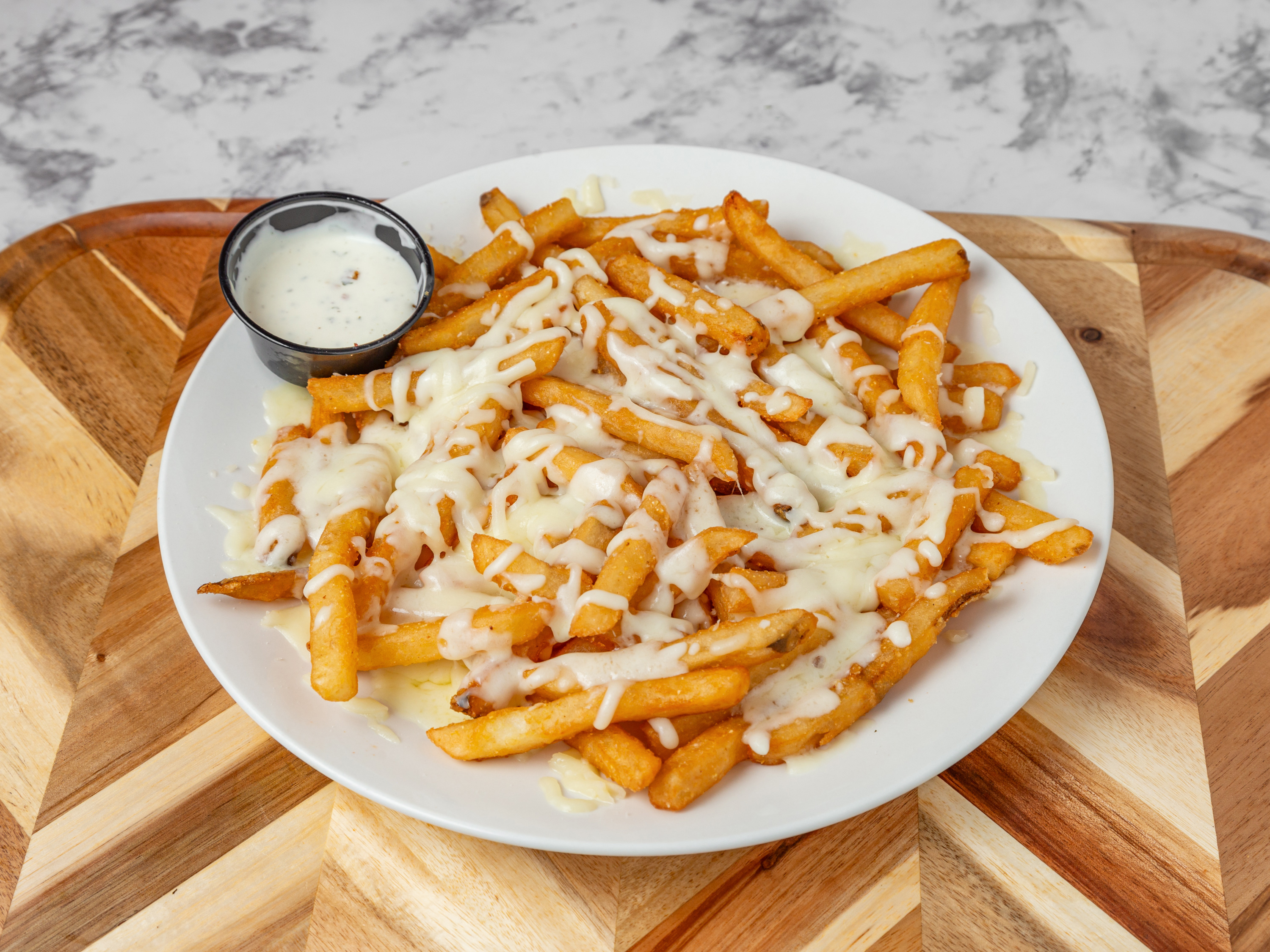 French Fries with Cheese.