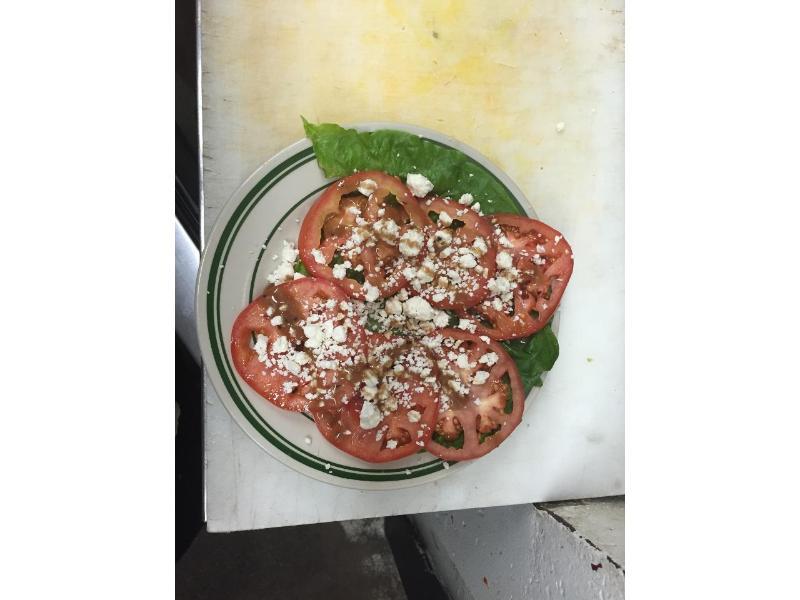 Tomato & Feta Plate.