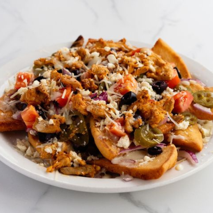 Greek Nachos.