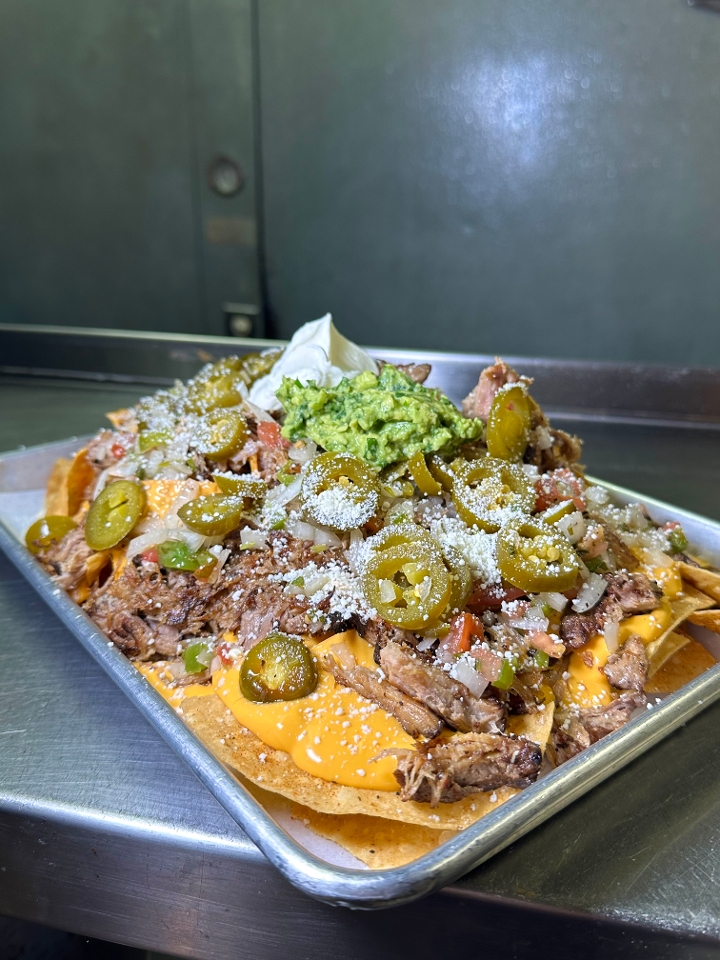 Pulled Pork Nachos.