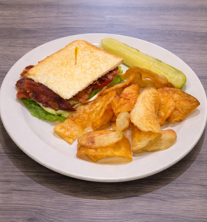 BLT Sandwich Half.