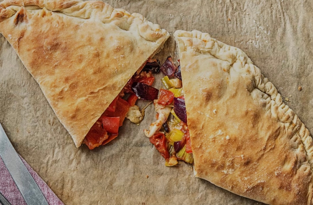 Veggie calzone.