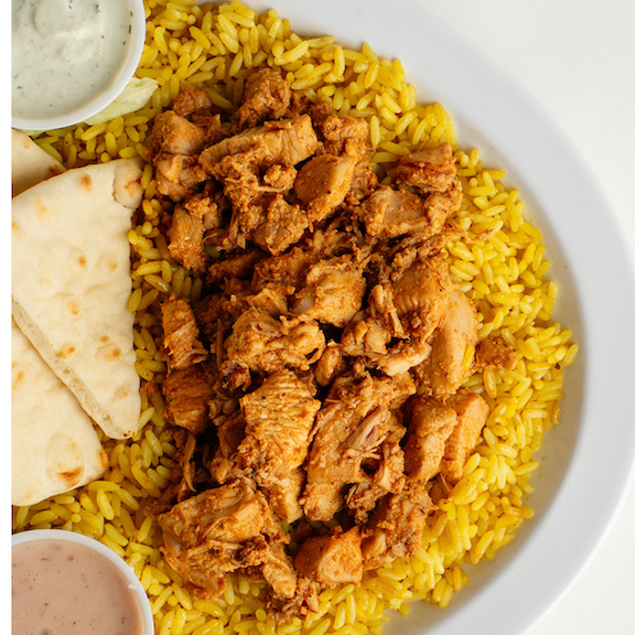 Greek Chicken Platter.