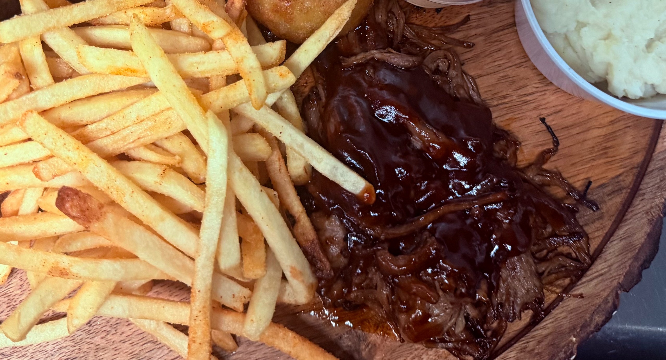 Beef Brisket Platter.