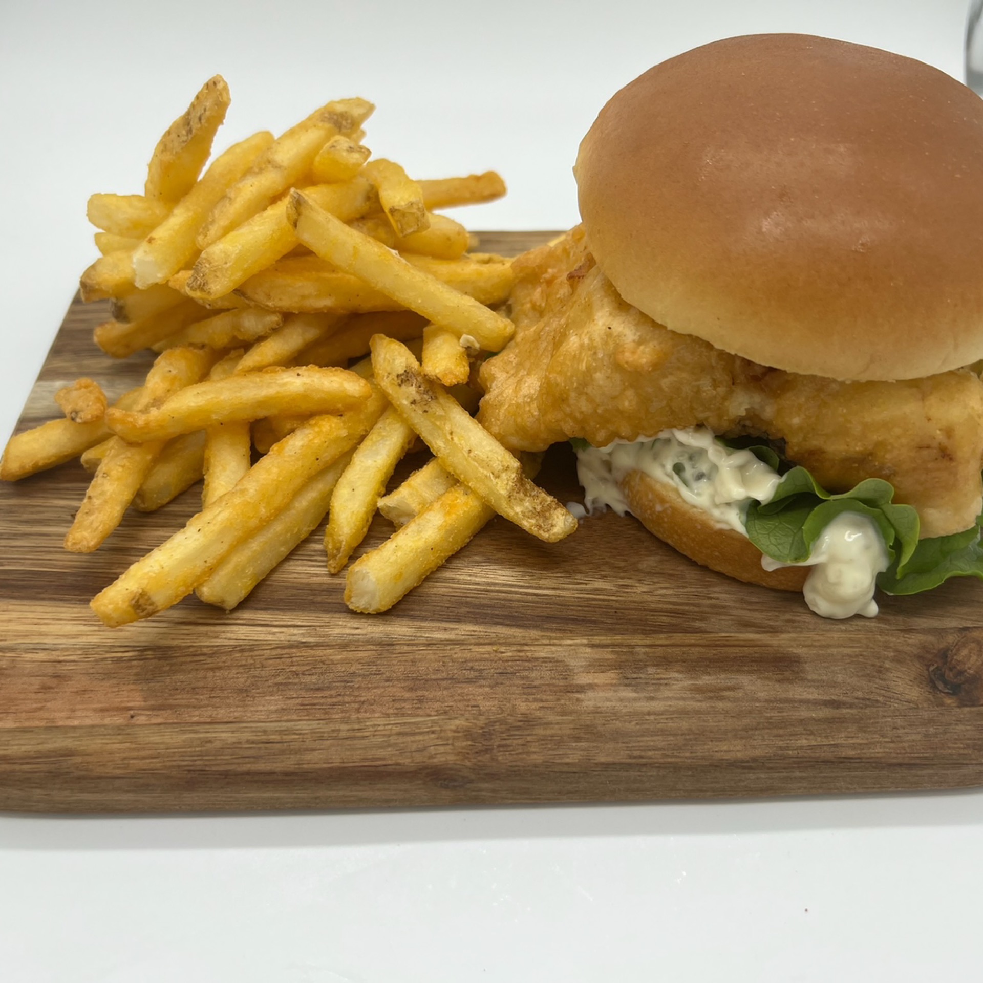 Cod Sandwich Basket.