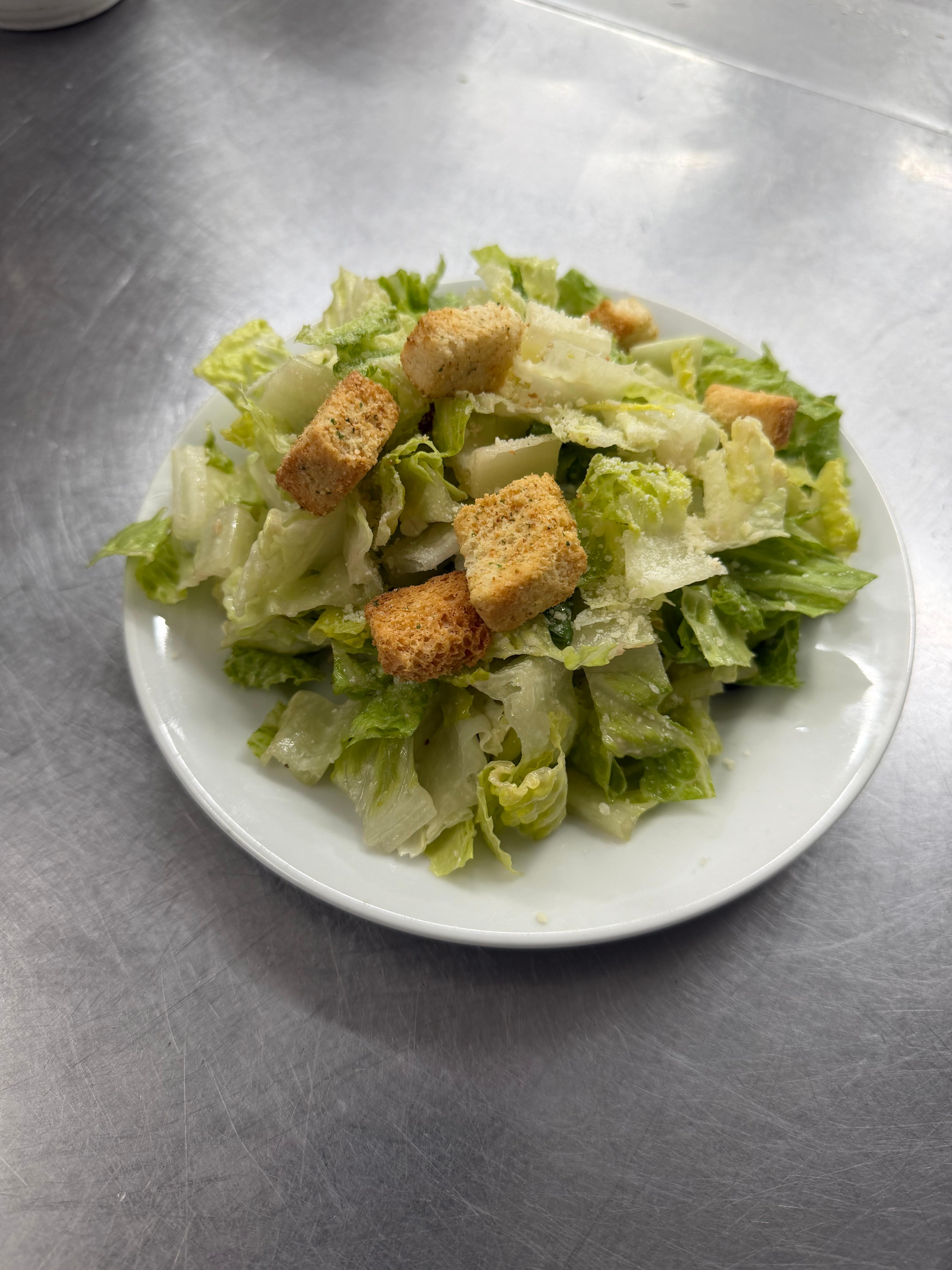 1/2 Caesar Salad.