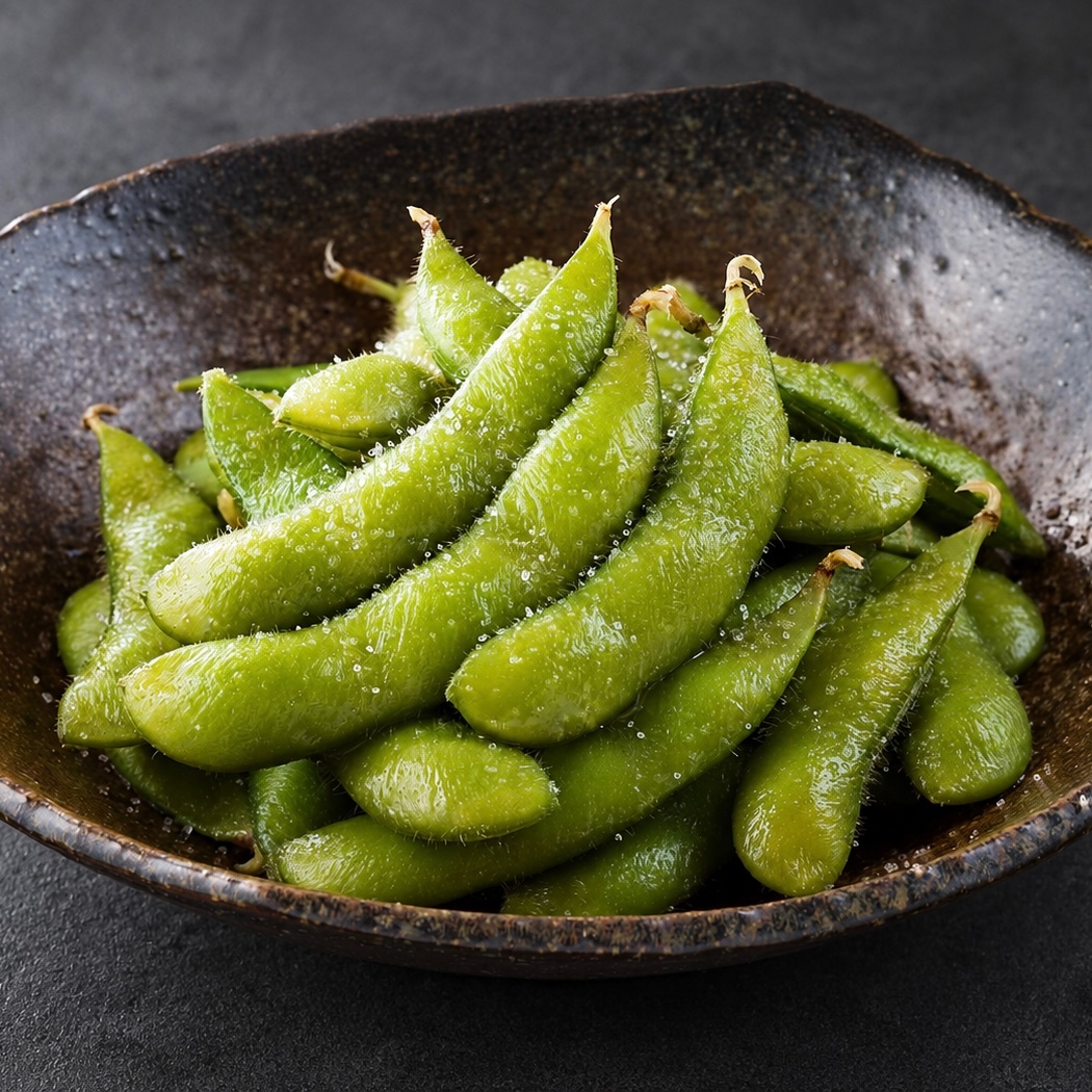 Organic Edamame.