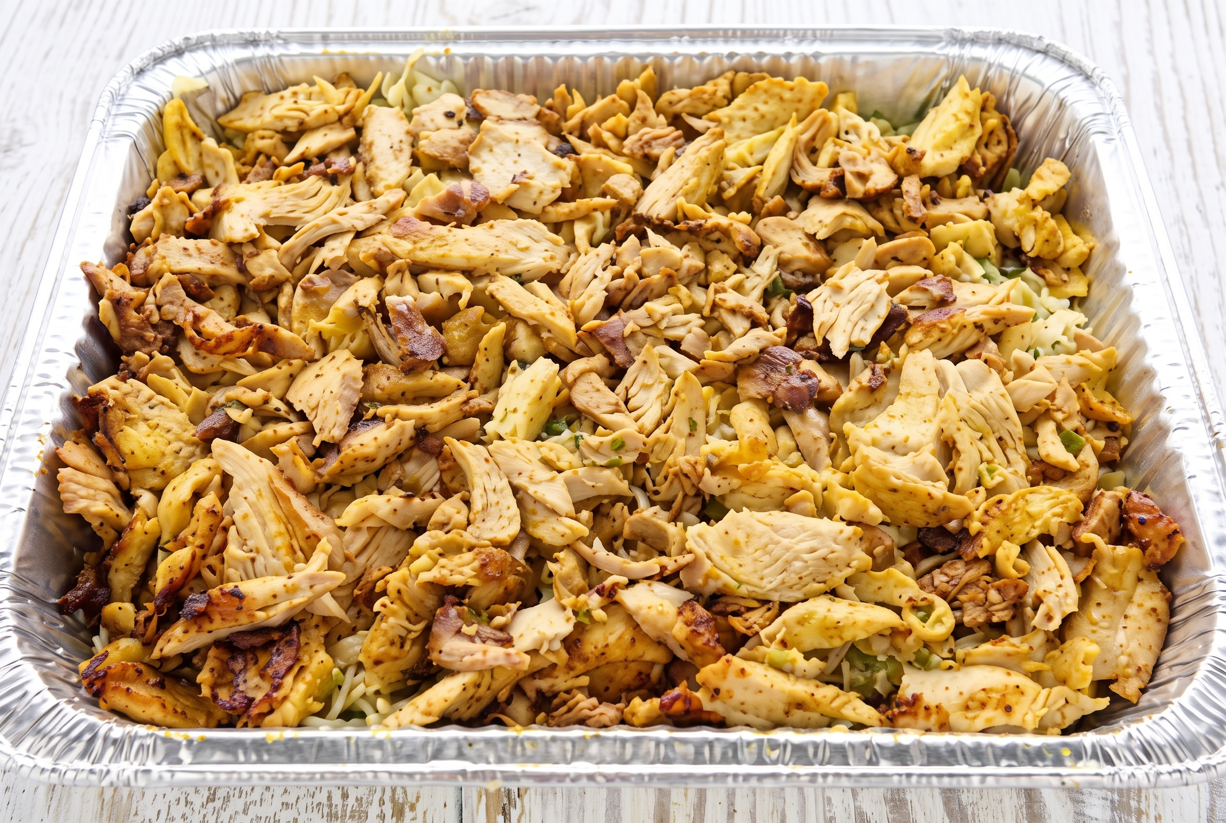 Chicken Shawarma Tray.