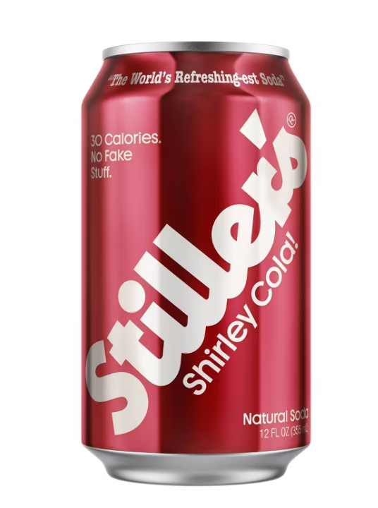 Stiller soda shirley coke.
