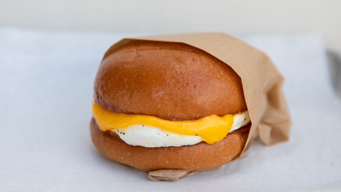 Eggs-N-Cheez Sandwich Combo.