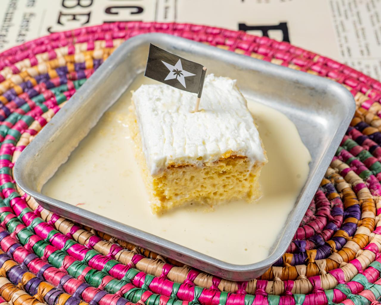 TRES LECHES CAKE.