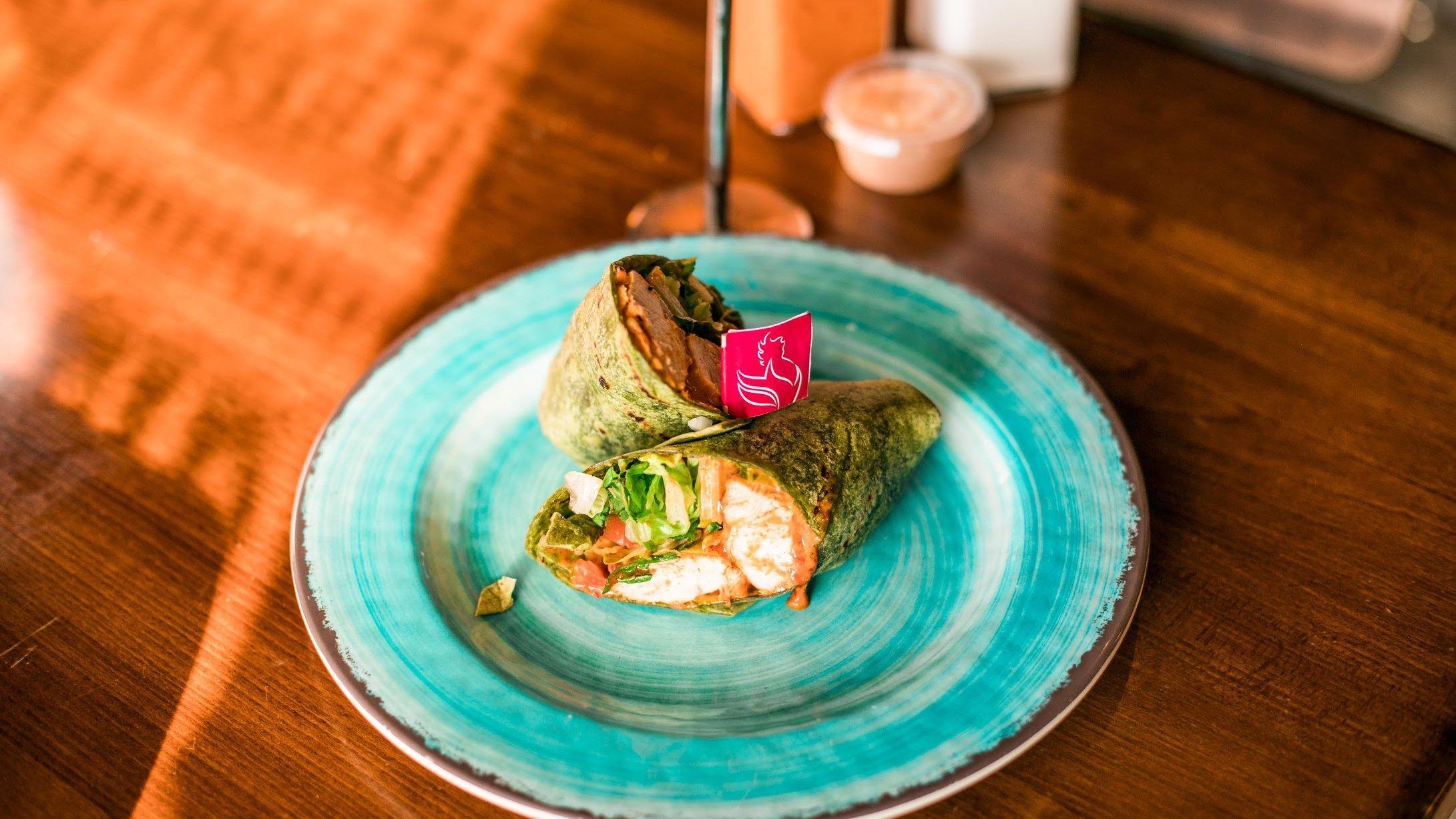 *Paneer Wrap.