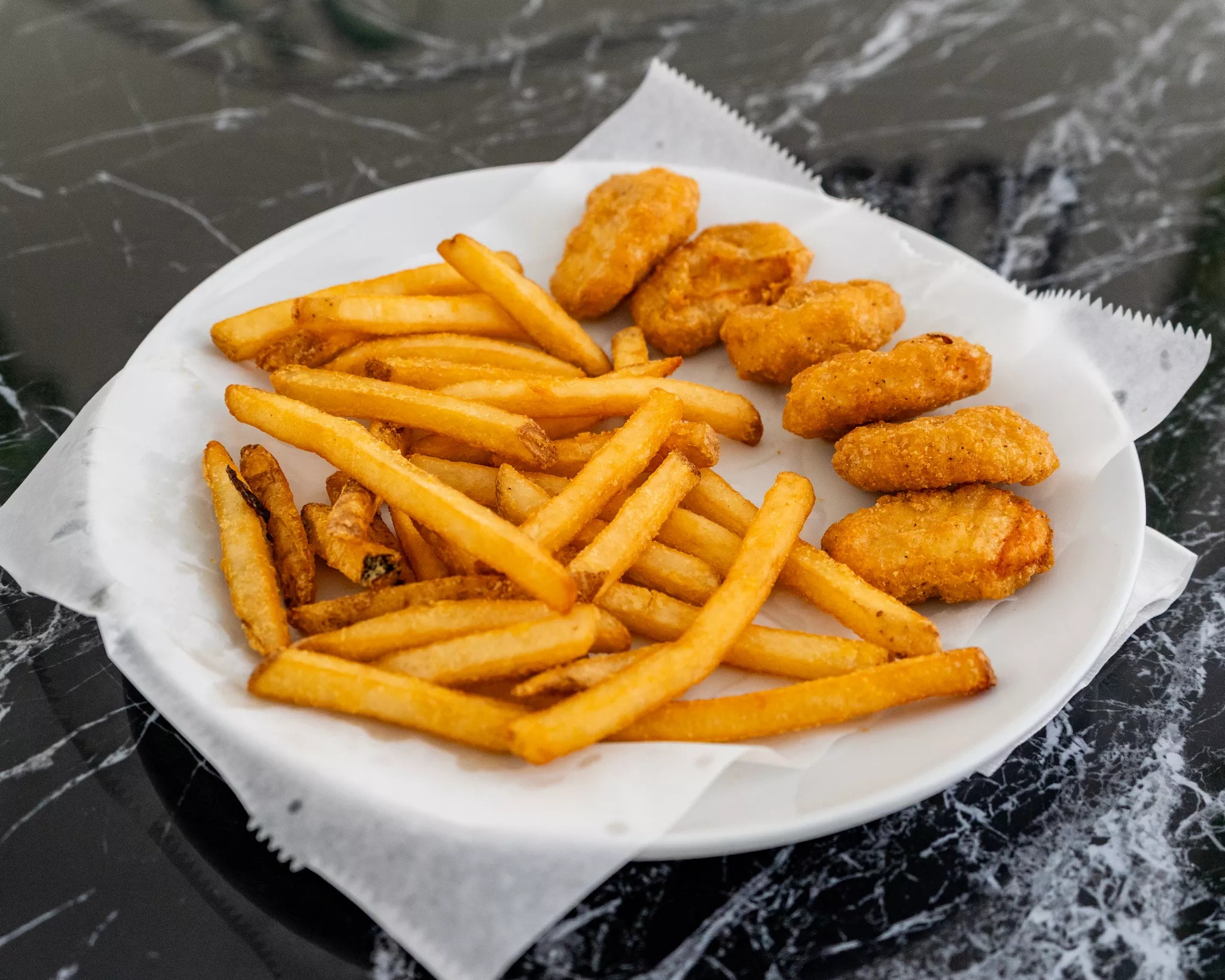 Kid's Chicken Nuggets.