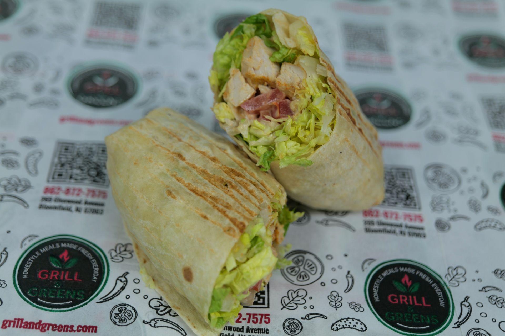 Buffalo Chicken Wrap.