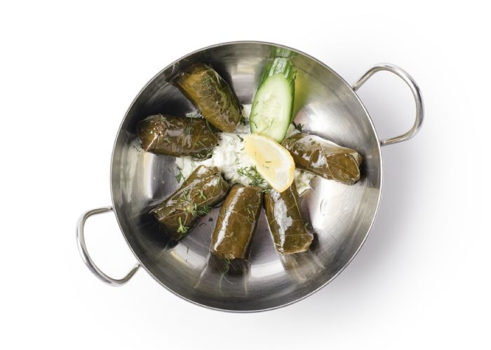 Dolmades.