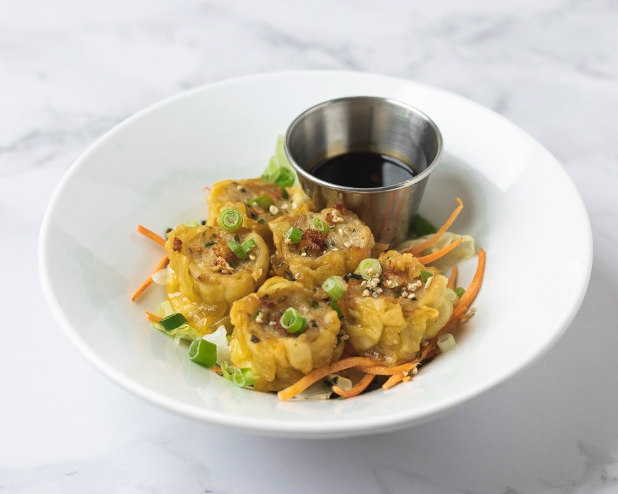 (HH) Thai Chicken Dumplings (Steamed) 5pcs.