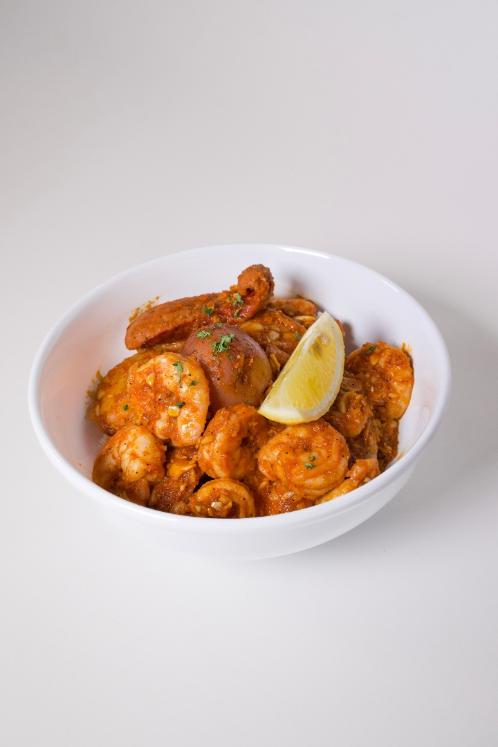 Shrimp Rice Bowl.
