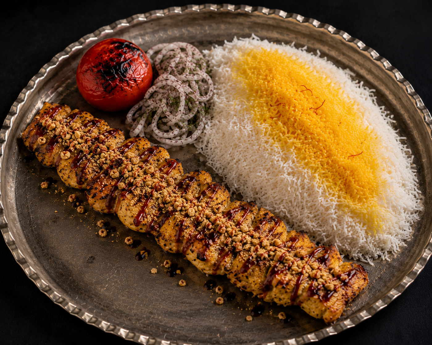 Joojeh Torsh kabob (جوجه کباب ترش) (NEW).