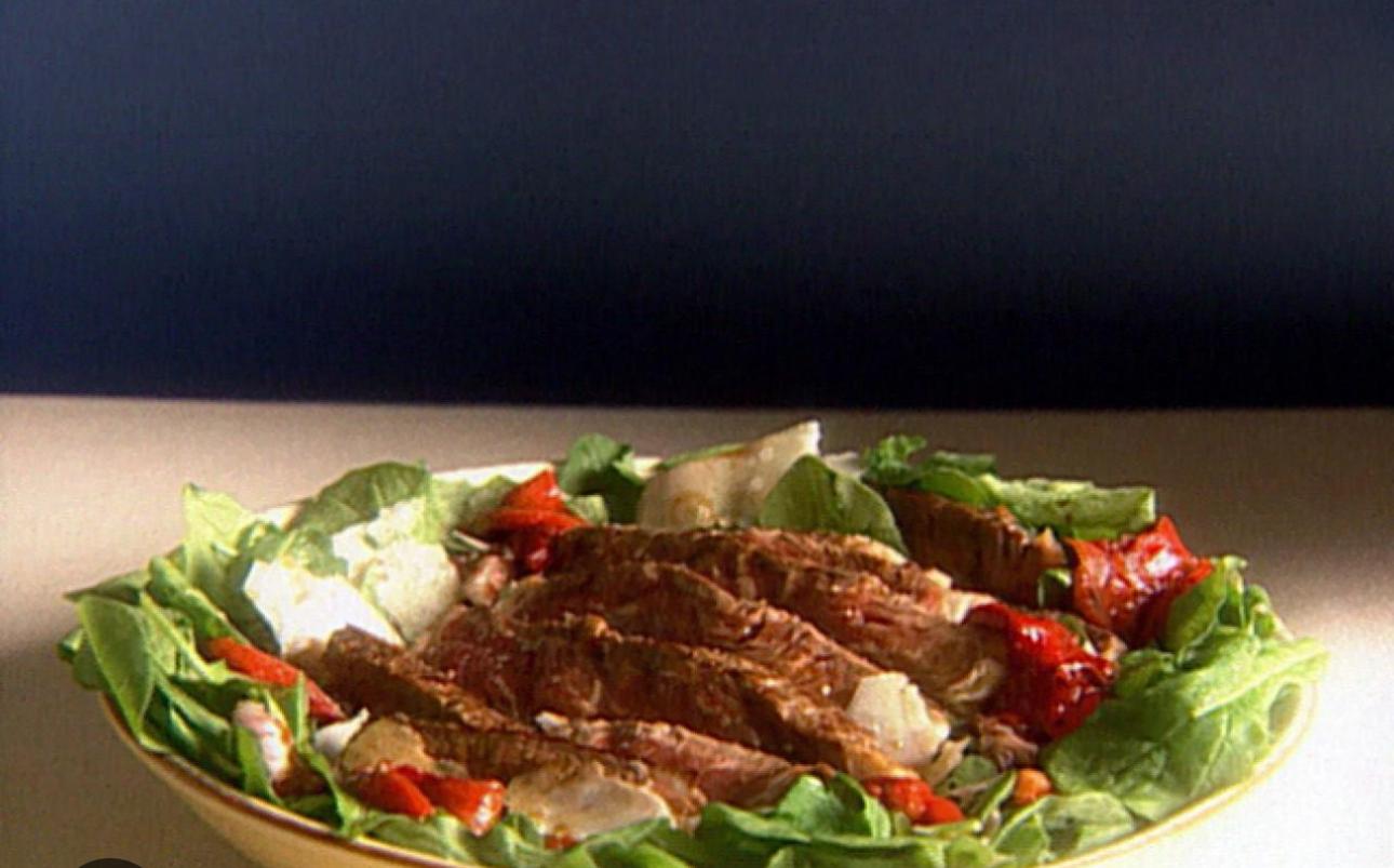 Nino’s Sliced Steak Salad.