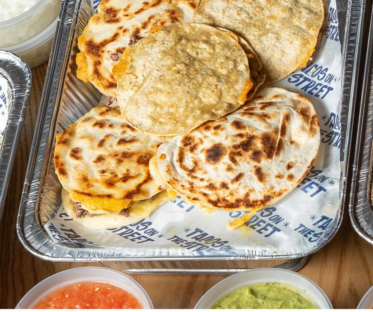 25 Quesadillas Asada.