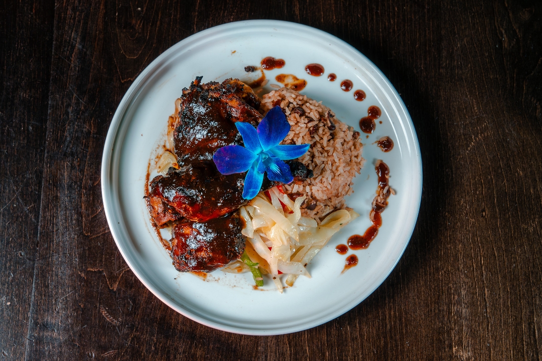 Jerk Chicken Entree.
