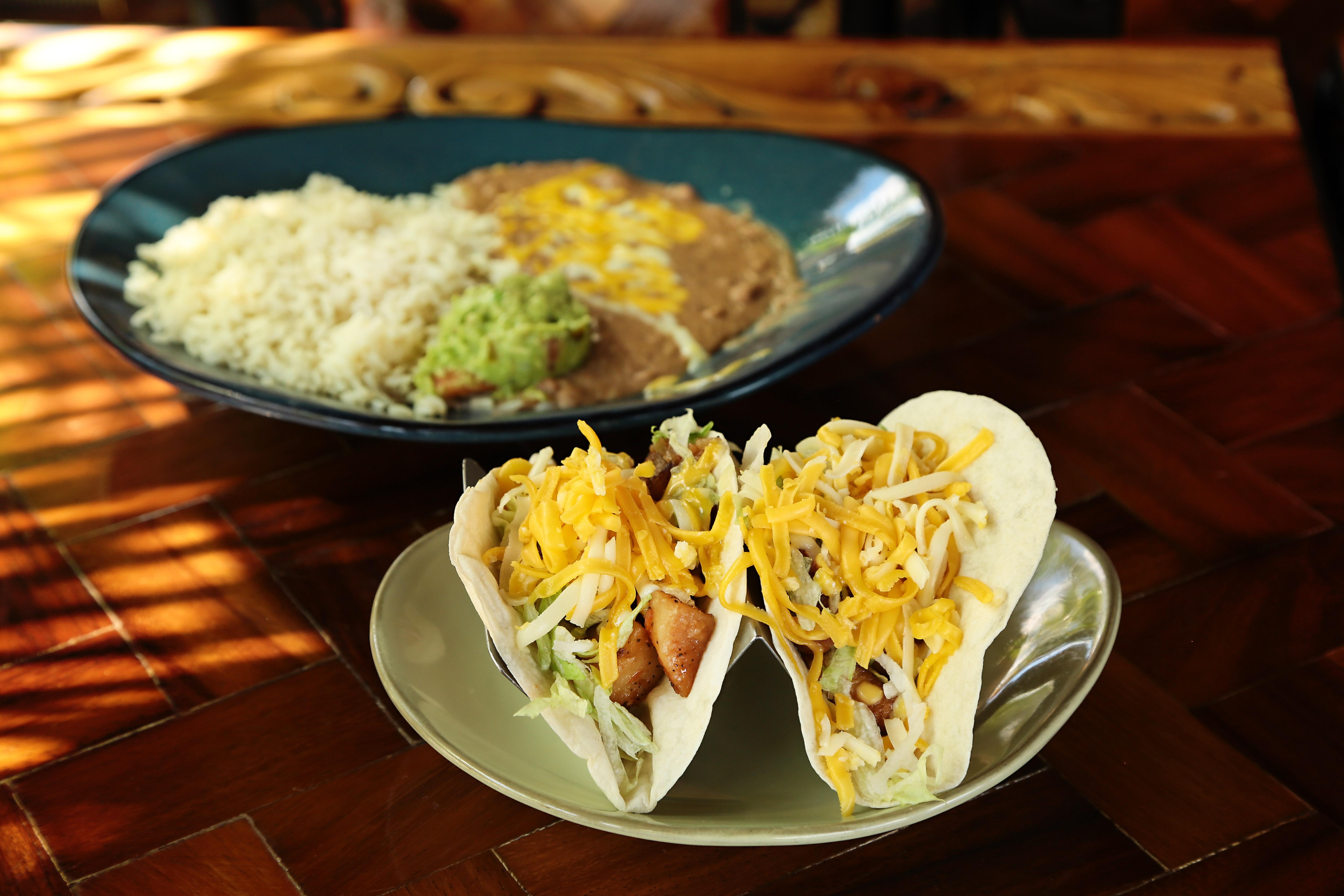 Tacos de Papa Rancheras.