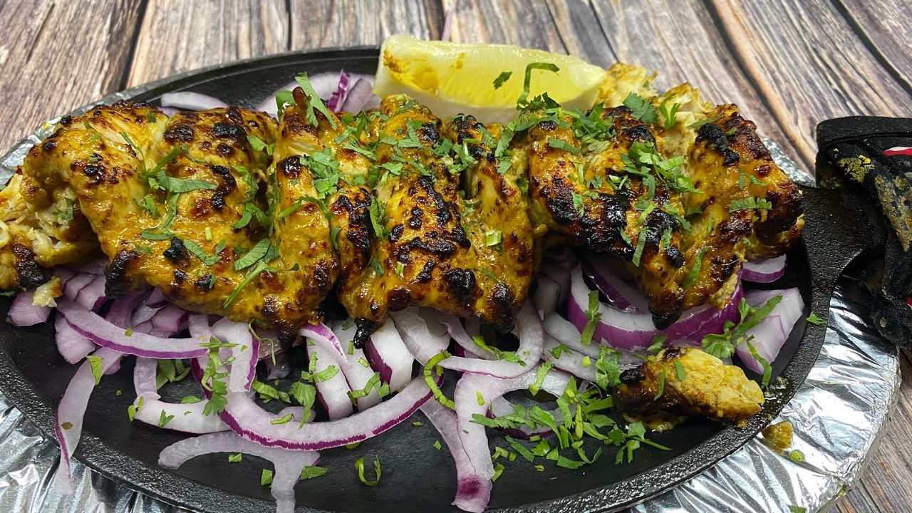 CHICKEN BIHARI KABAB.