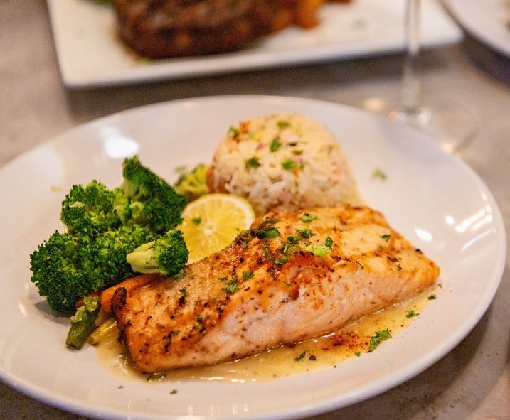 Baked Salmon.