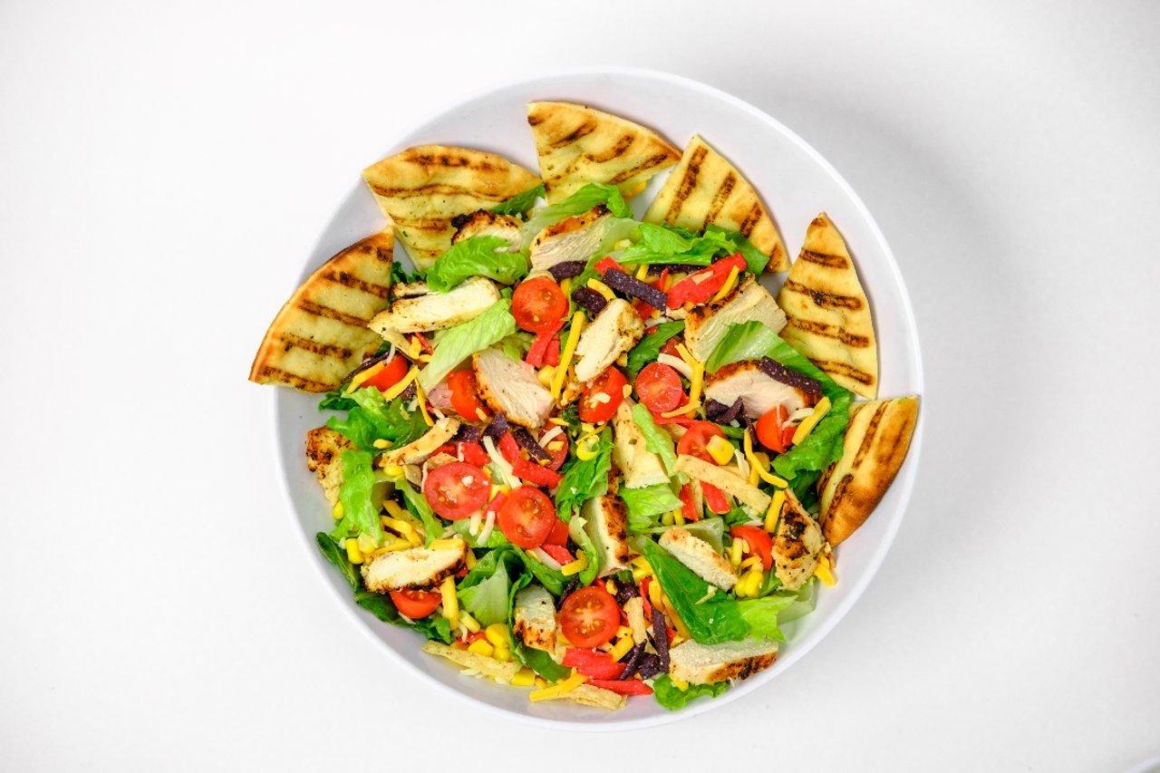 Bbq ranch chicken salad.