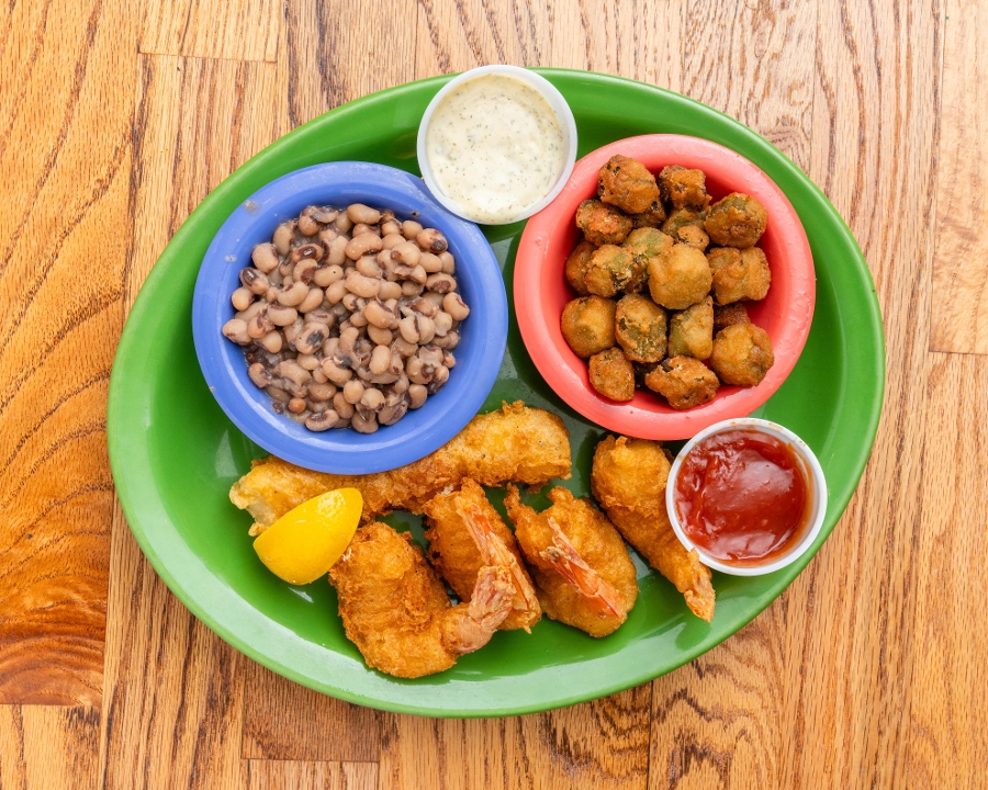 Beer Battered Shrimp & Cod Combo.