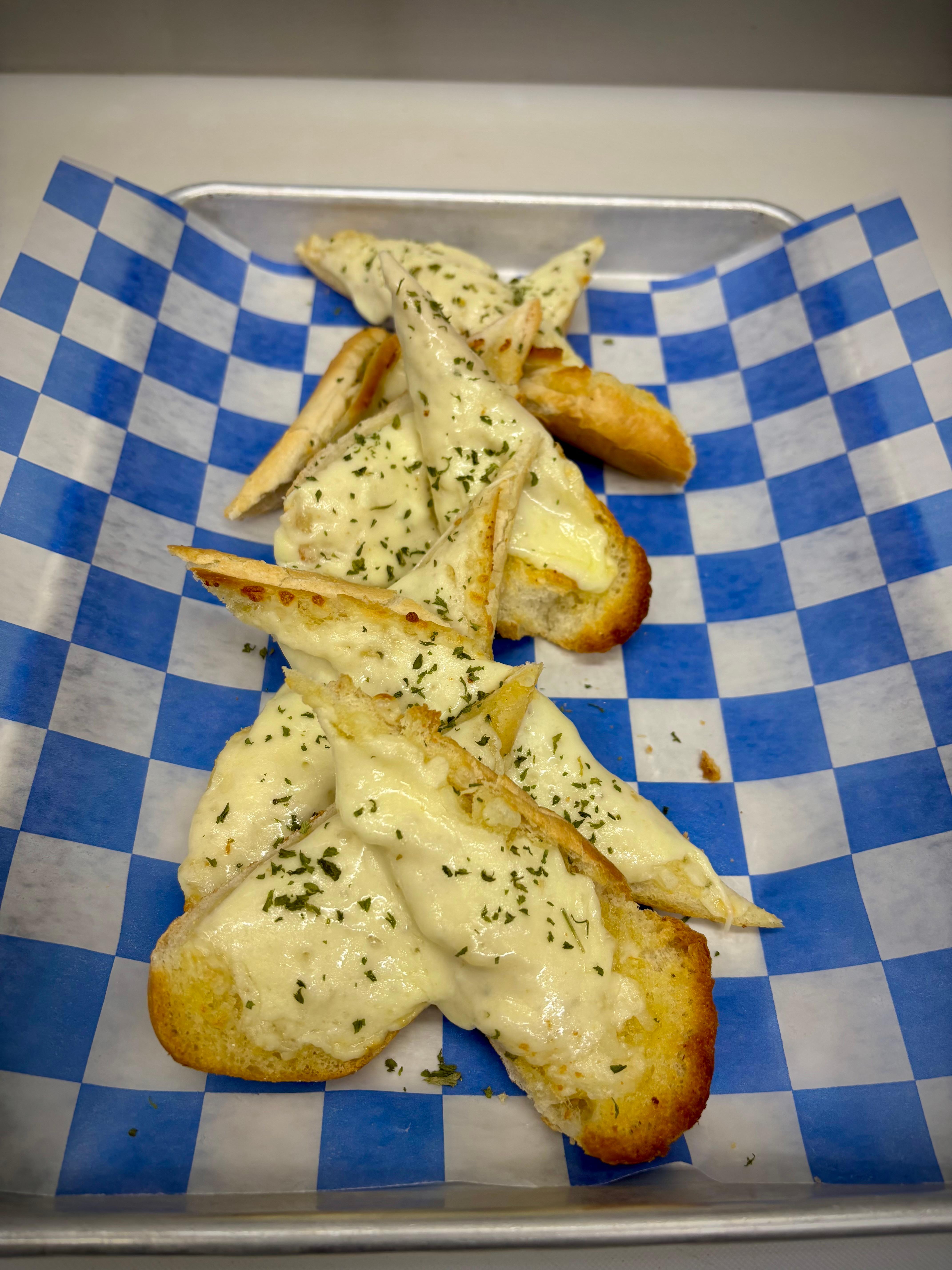 Cheesy Garlic Bread.