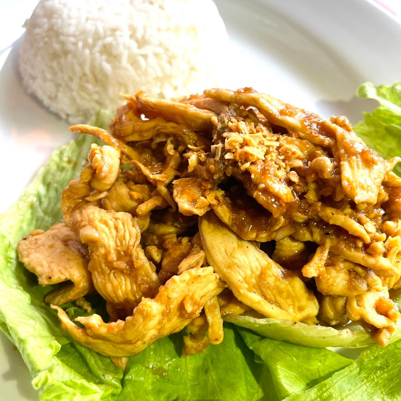 Garlic Stir Fried.
