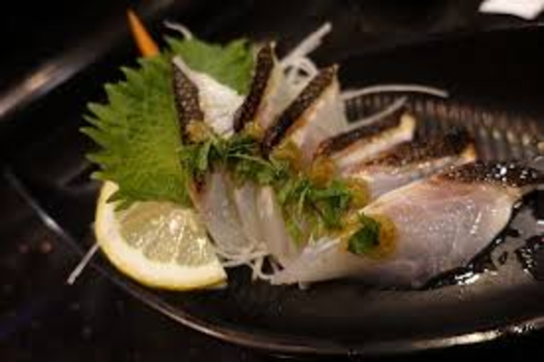 3 Pc Sashimi "Kurodai" Black Snapper.