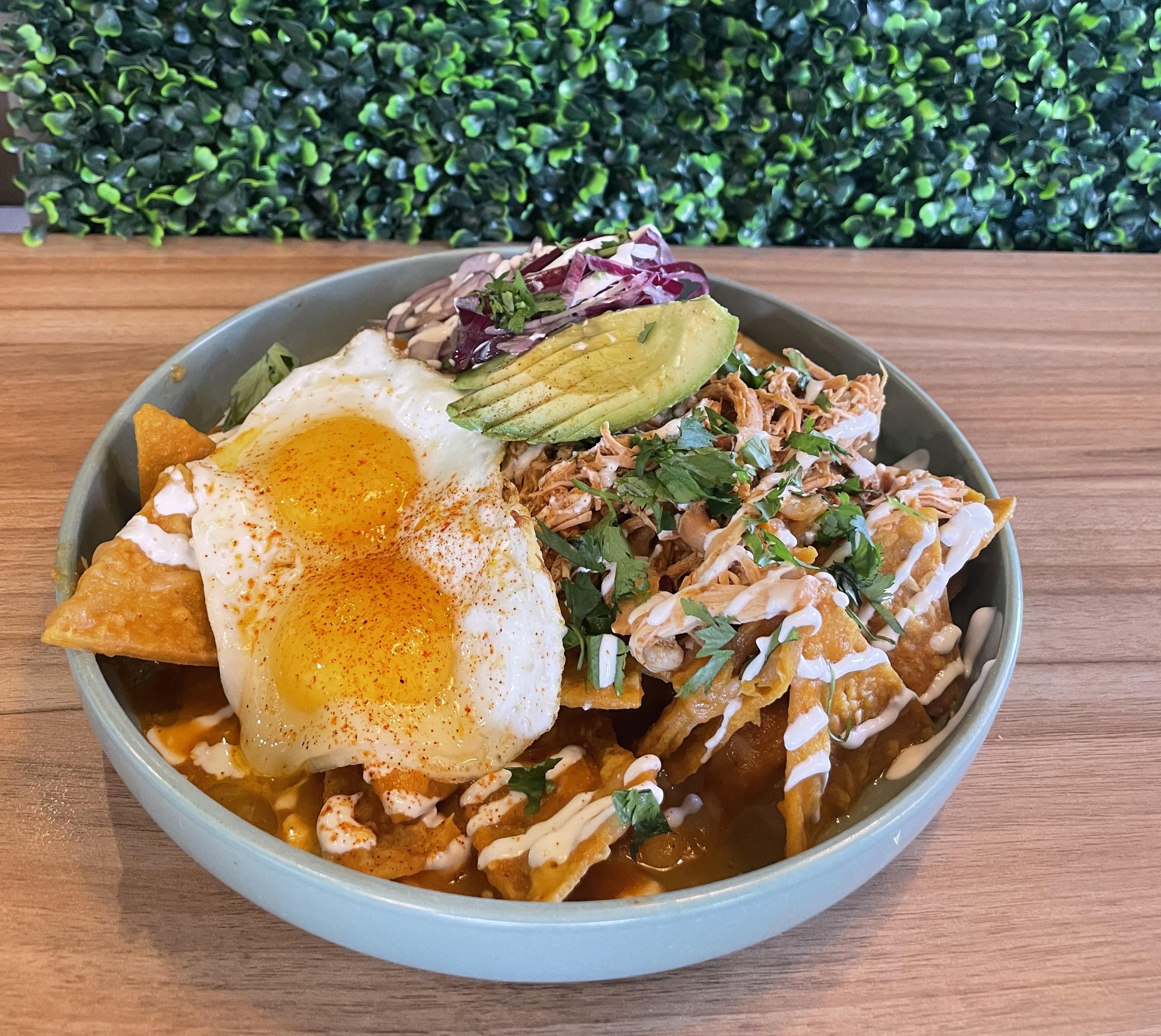 Chilaquiles BYO.