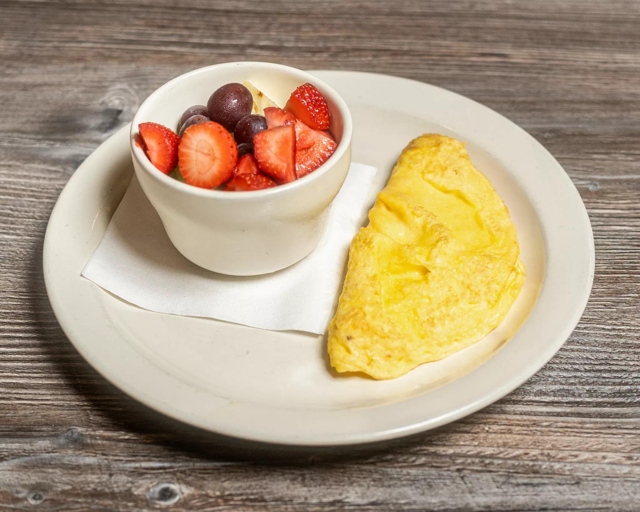 Kids Cheese Omelet.