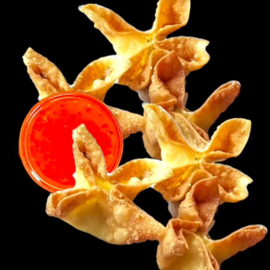 Crab Rangoon 4 Pieces.