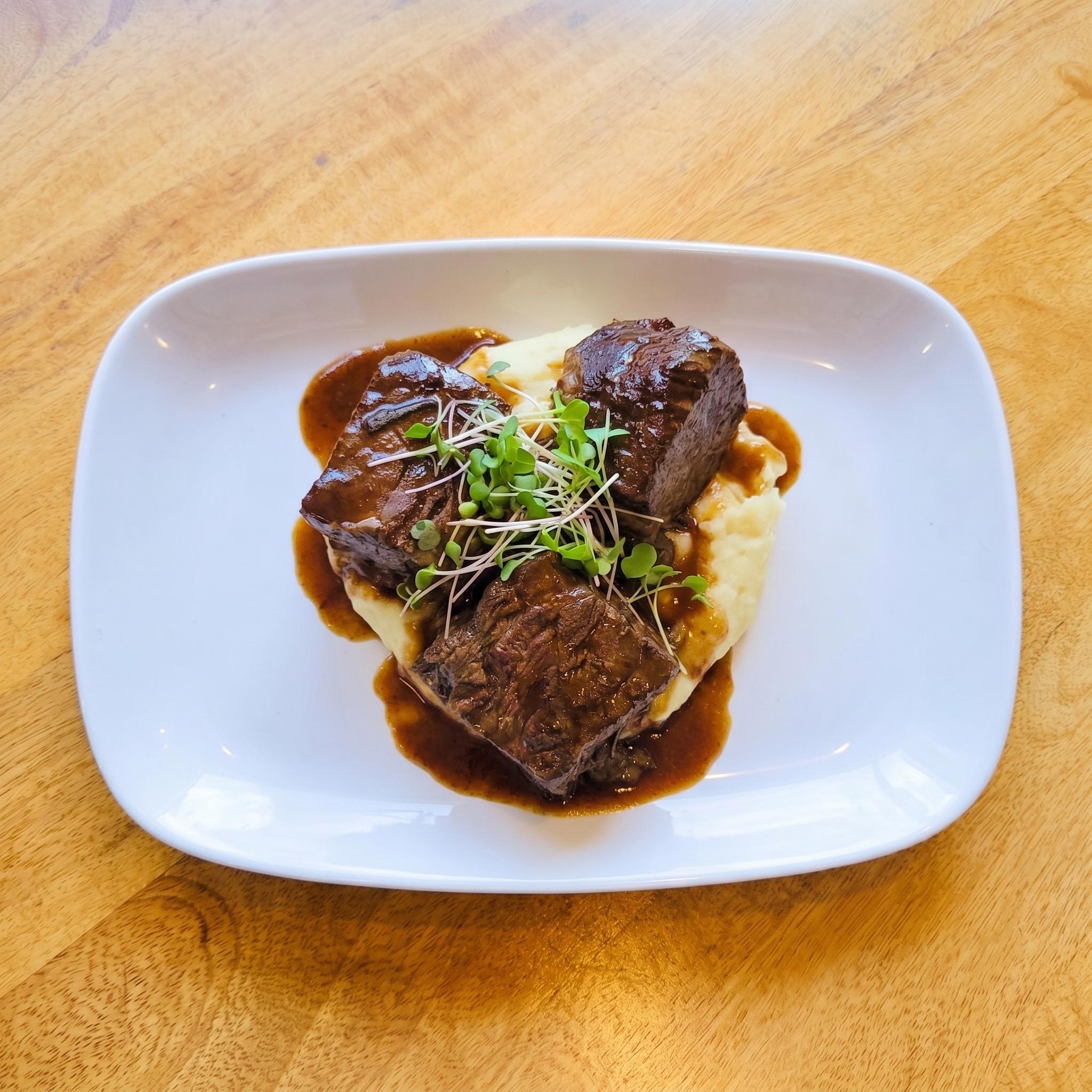 Short Rib Entree.