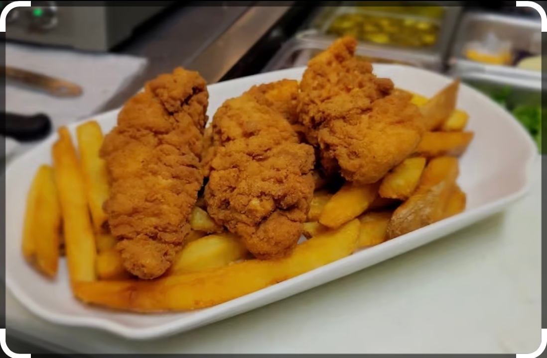 3 Pieces Chicken Tender.