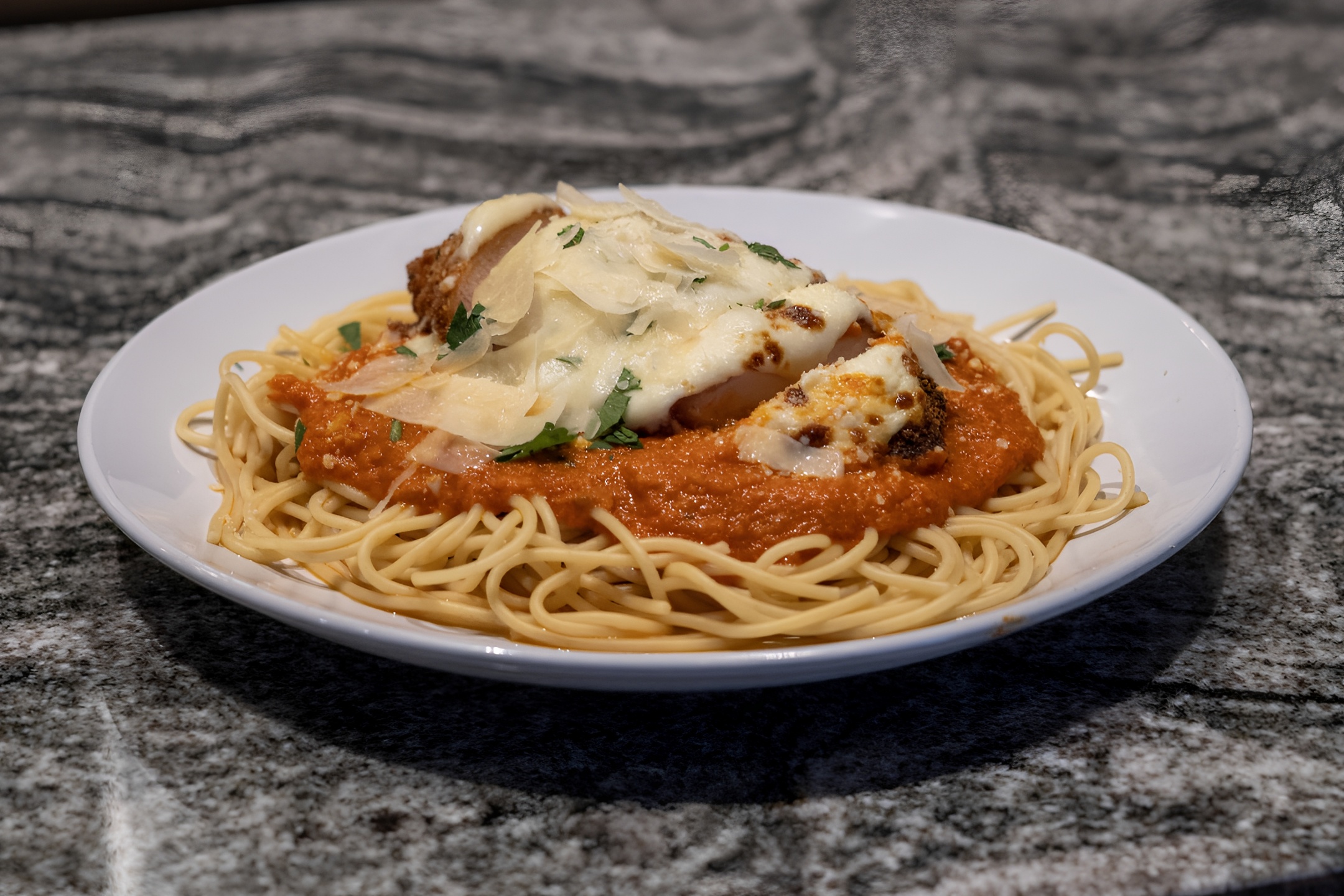 Chicken Parmesan.