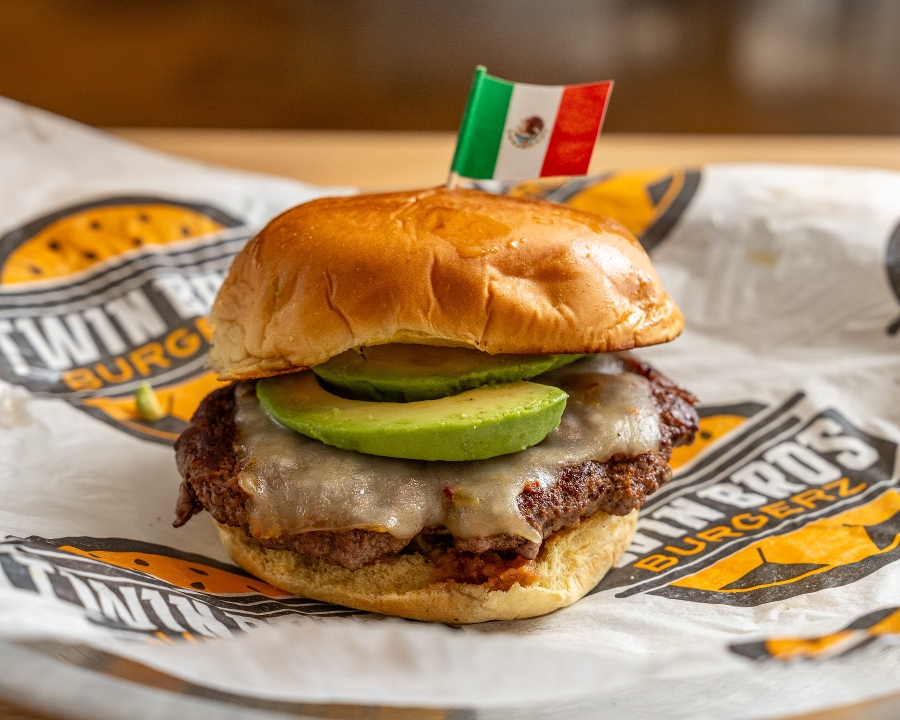 El Chaparral Mexican Burger.