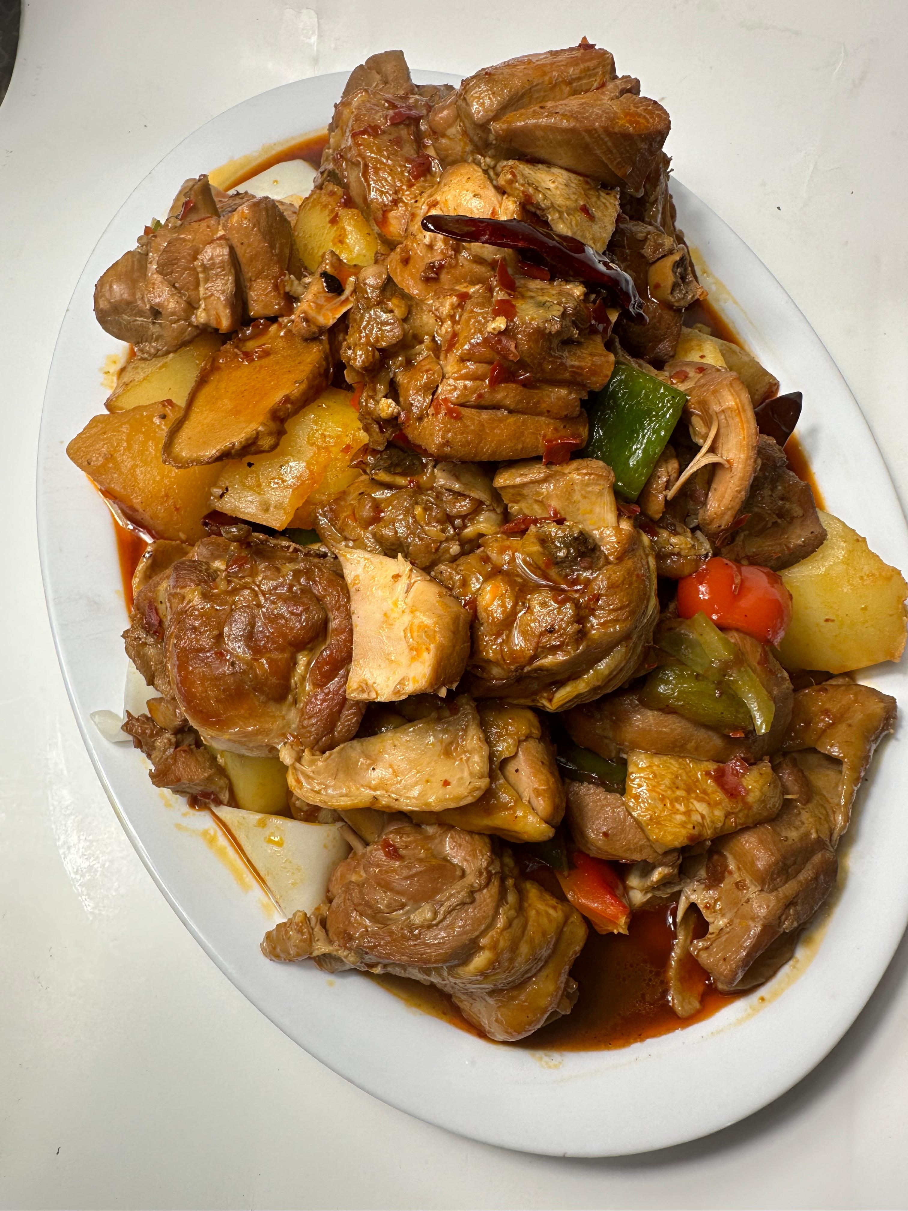 Medium Plate Chicken 中盘鸡.