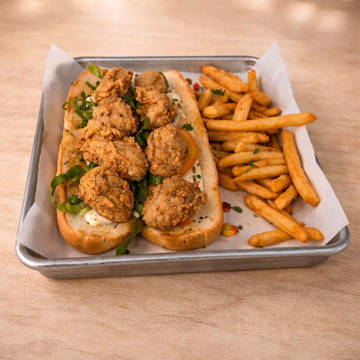 Oyster Po'Boy.