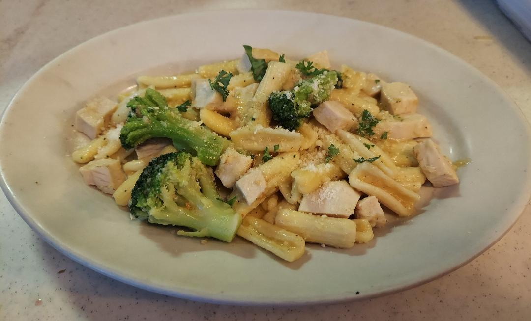 CHICKEN CAVATELLI.